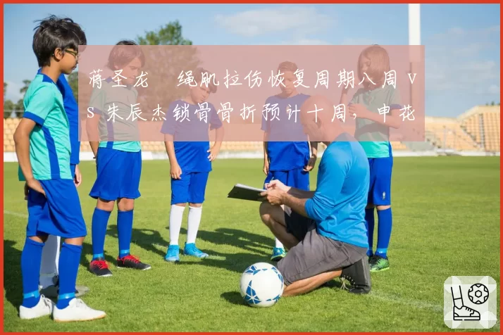 蒋圣龙腘绳肌拉伤恢复周期八周 vs 朱辰杰锁骨骨折预计十周,申花后防复出曲线各异